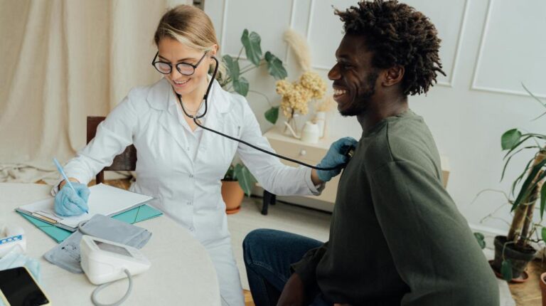 Doctor Checking the Heart Rate of a Man px featured image | benefits of heart rate variability