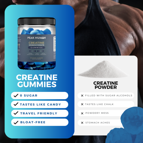 Creatine Monohydrate Gummies (30 Servings) - Image 4